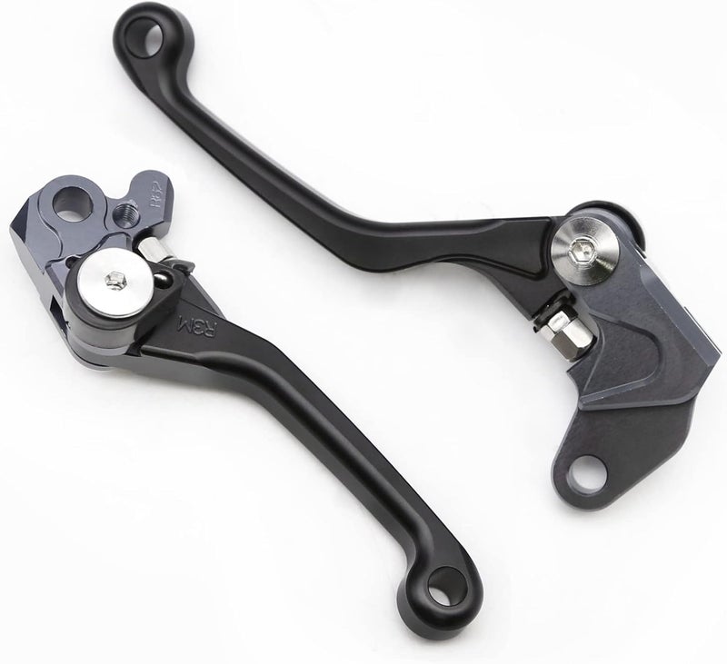 Sunrivery Compatible with KX125 2000-2005 / KX250 2000-2004 / KX250F 2004 / KX65 2000-2022 / KX85 2001-2022 Dirt Bike Clutch Brake Levers Pivot - Image 2